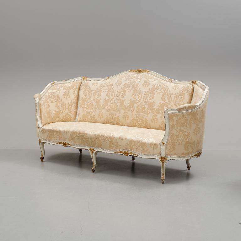 SOFFA, rokokostil, 1900-talets början.