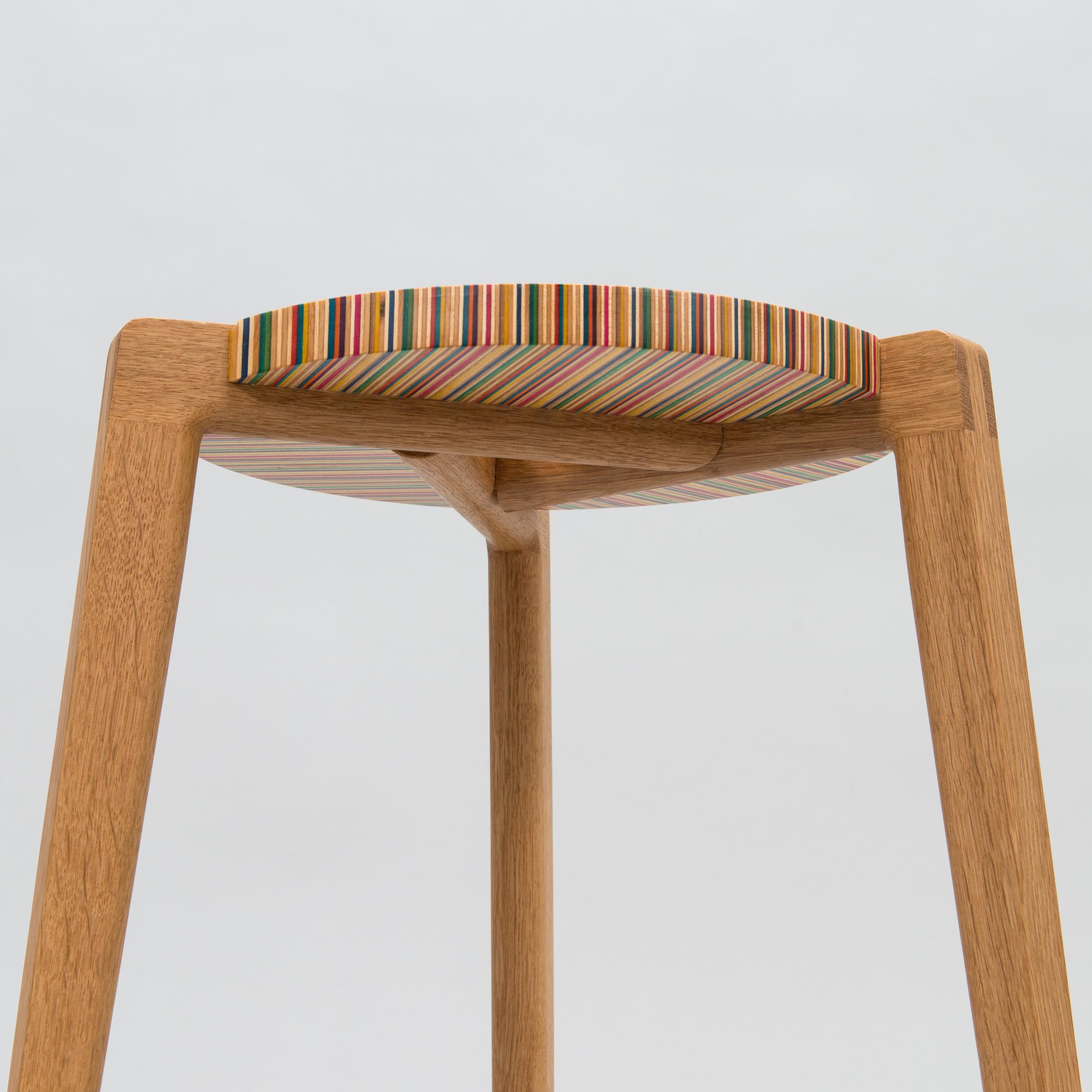 ALEKSI PUUSTINEN, Stool, signed and numbered.