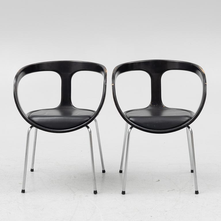 Anna von Schewen, a set of 8 armchairs, "Hug" Gärsnäs, early 2000s.