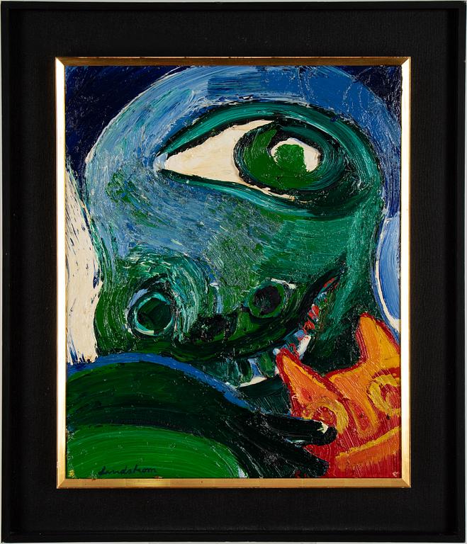 Bengt Lindström, oil on canvas, signed.