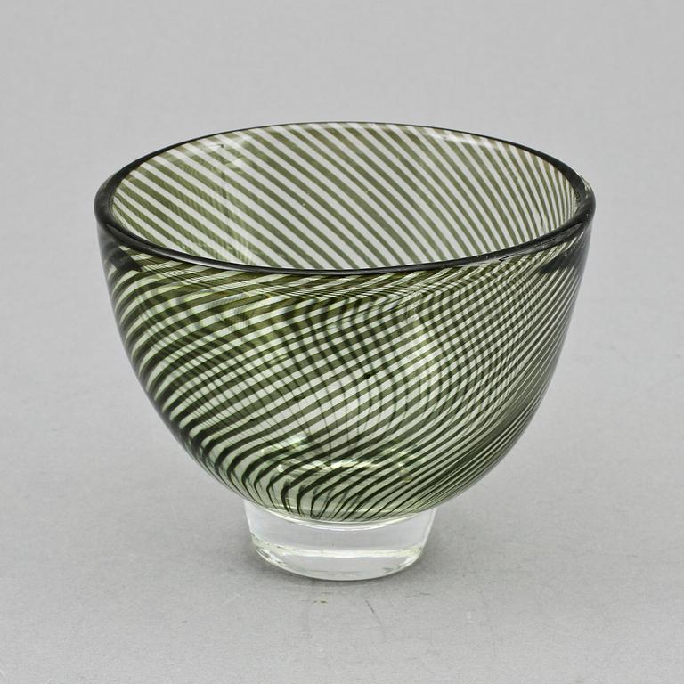 SKÅL, glas, "Slipgraal", Edward Hald, Orrefors, 1900-talets tredje kvartal.