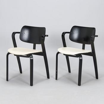 Ilmari Tapiovaara, nojatuoleja, 8 kpl, "Aslak", Asko 1960-luku.