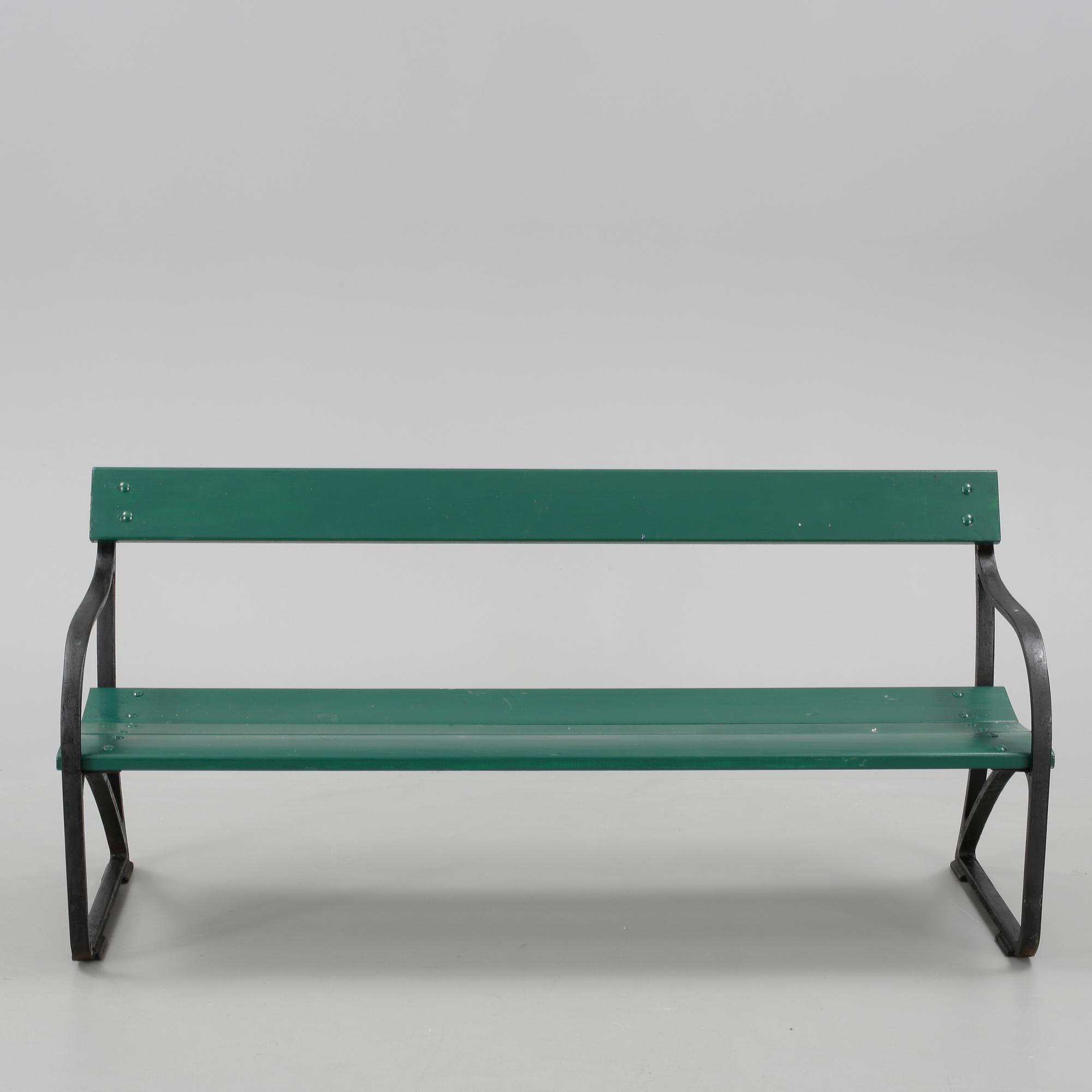 PARKBÄNK, Näfveqvarns bruk, 1900-tal.