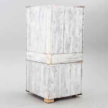 Corner cabinet, 19th century.
