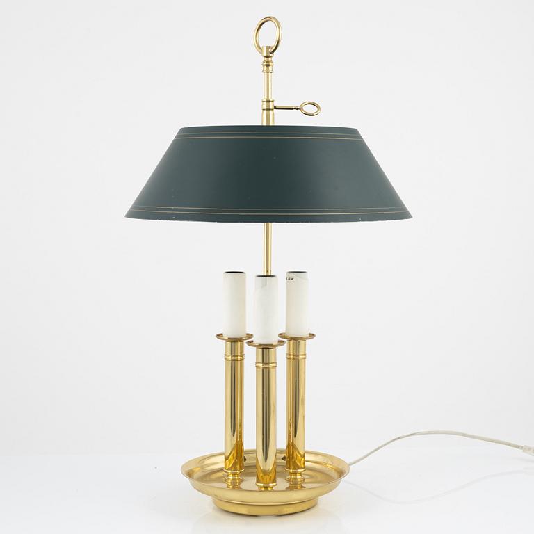 ÖIA brass table lamp, second half 1900's.