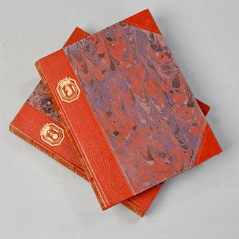 SVENSKA SLOTT OCH HERRESÄTEN, Ny samling, 2 vol, Albin Roosval, utg, Stockholm 1934.