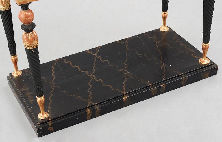 KONSOLBORD, Stockholmsarbete 1800-talets början, Sengustavianskt.