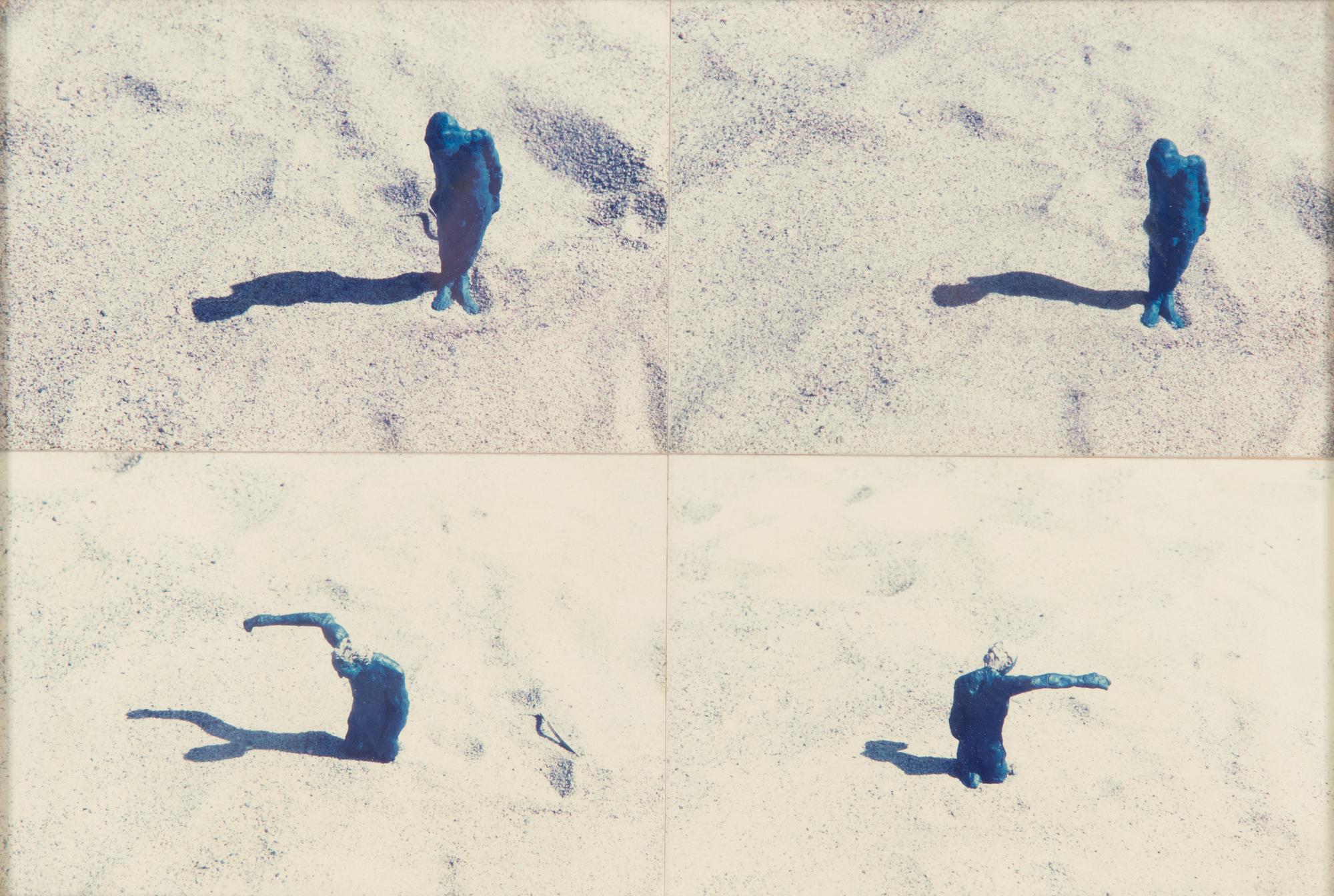 Risto Suomi, photograph polyptych, four parts, a tergo signed.