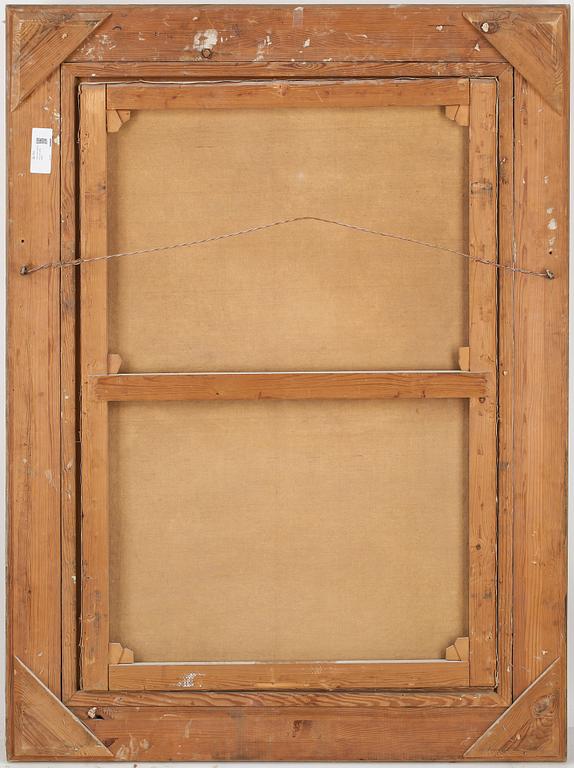 JOHAN "JOHN" KINDBORG, Olja på duk, signerad Kindborg.