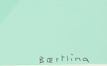 OLLE BAERTLING, färgserigrafi, sign, numr 99/300, dat 1967-68.