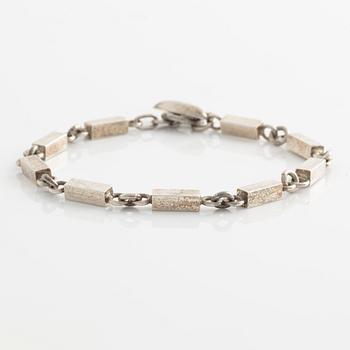 Arvo Saarela, bracelet, silver, link chain.