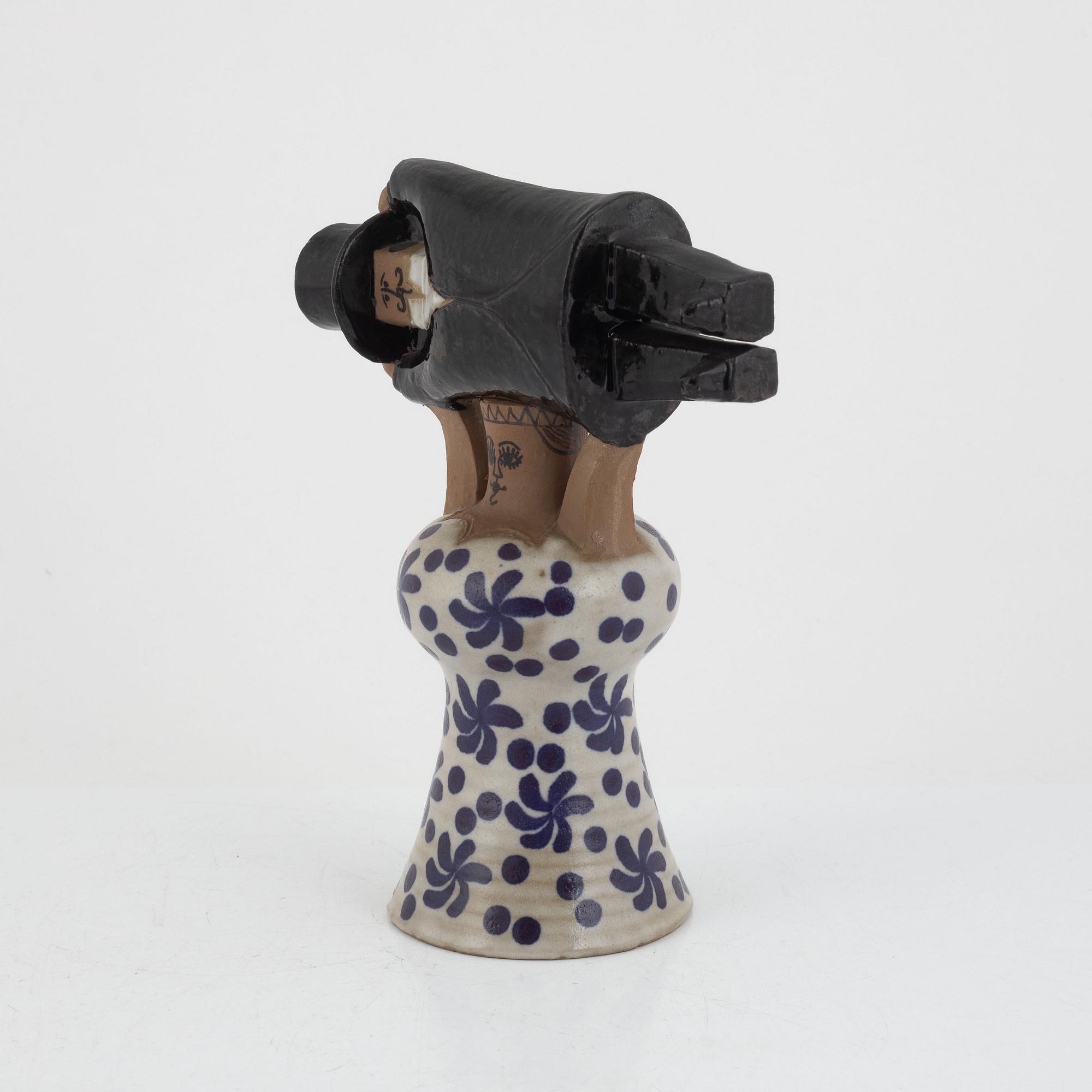 Lisa Larson, "Samhällsdebatten", Gustavsberg, in production 1969-74.