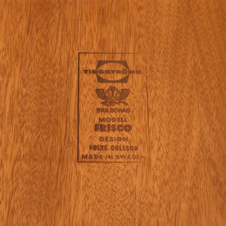 Folke Ohlsson, sidobord, ett par, "Frisco", Tingströms, Bra Bohag, 1960-tal.