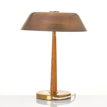 Harald Notini, a table lamp, model '15474', Arvid Böhlmarks lampfabrik, Sweden, 1940s.
