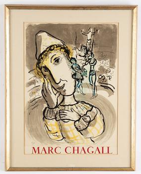 Marc Chagall, after lithograph in colours, bear numbering 420/1000.
