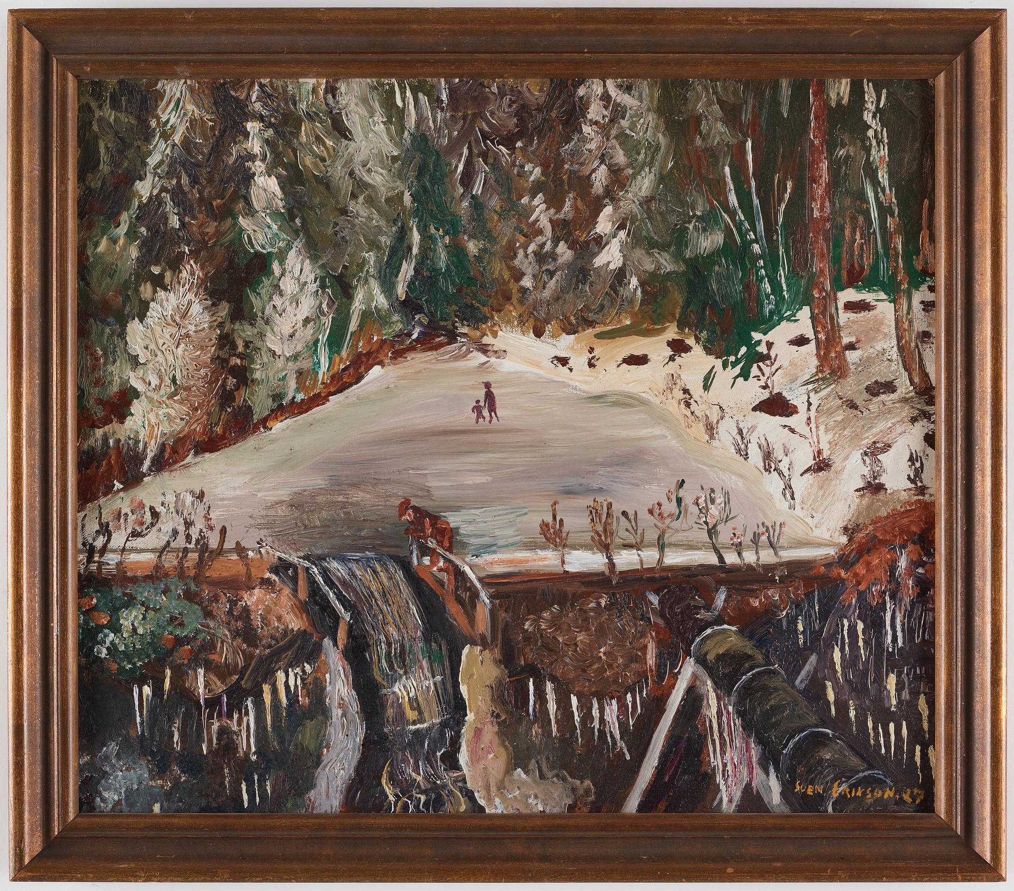 Sven X:et Erixson, "Vinter 1927".