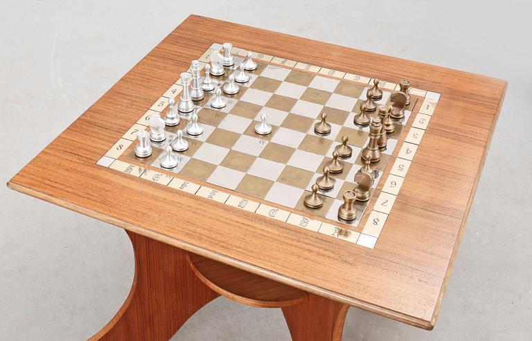 SCHACKBORD, 1900-talets andra hälft.