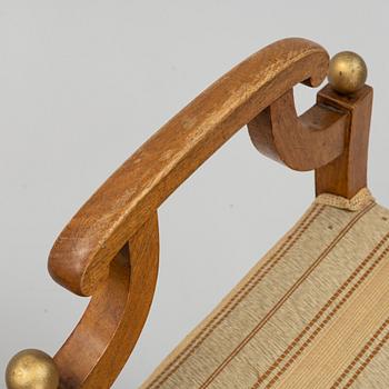 Four Swedish Empire stools, first half of the 19th century.