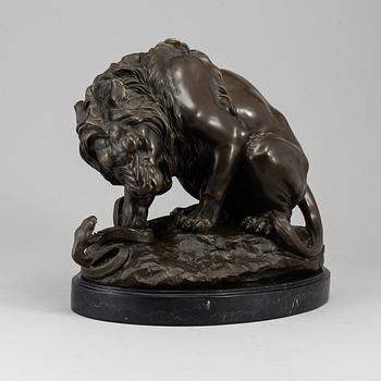 ANTOINE LOUIS BARYE, after, Sculpture, bronze.