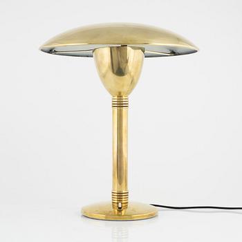 Gaetano Sciolari, a brass table lamp, second half of the 20th century.