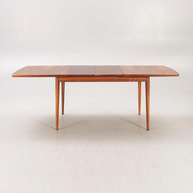 A 1960/70s jacaranda 7 pcs dining set from Albert Johansson & söner Hyssna.