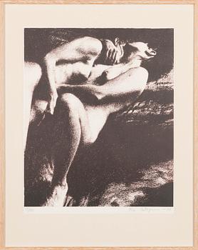 OLA BILLGREN, litografi, signerad, daterad -70 och numrerad 15/90.