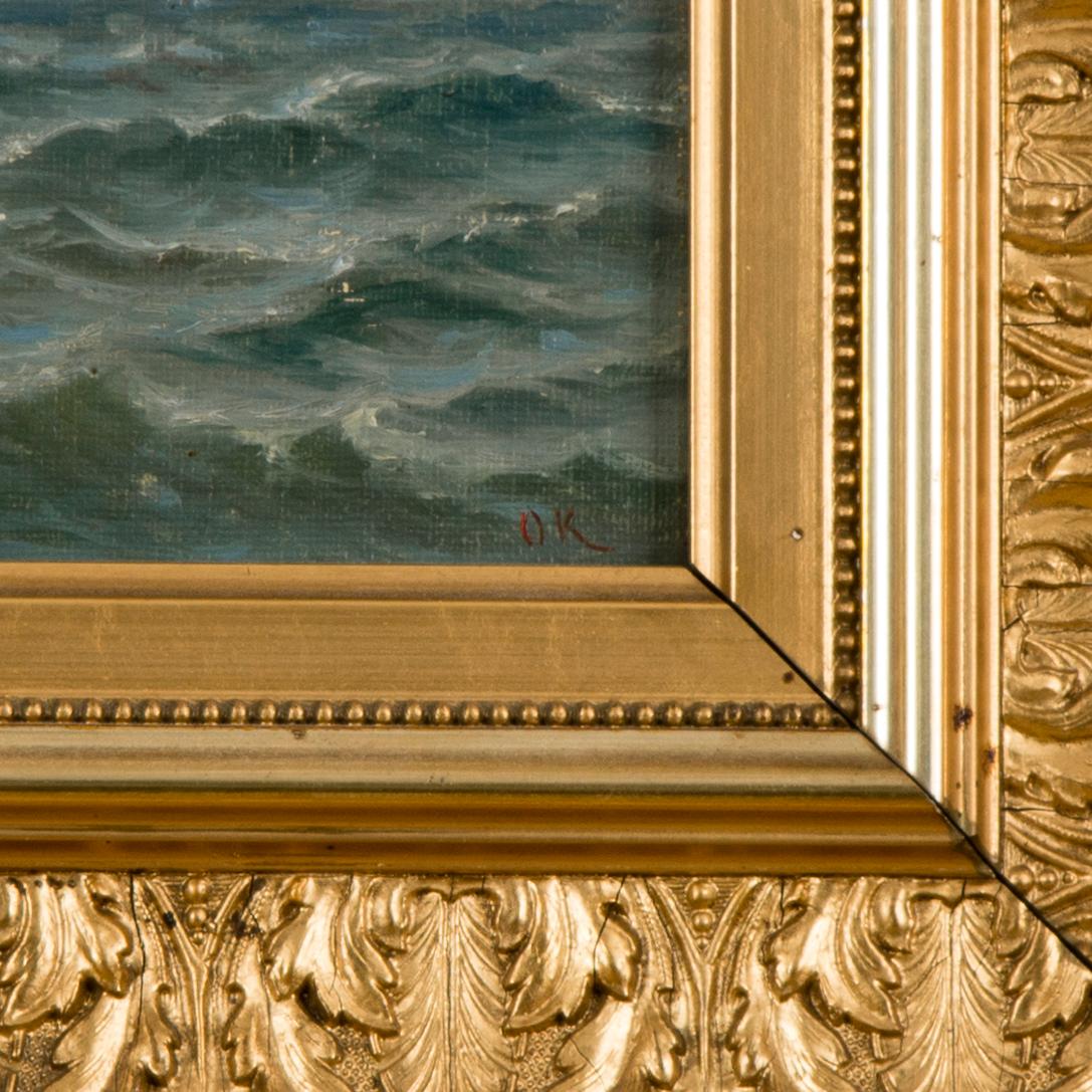 OSCAR KLEINEH, AT SEA.