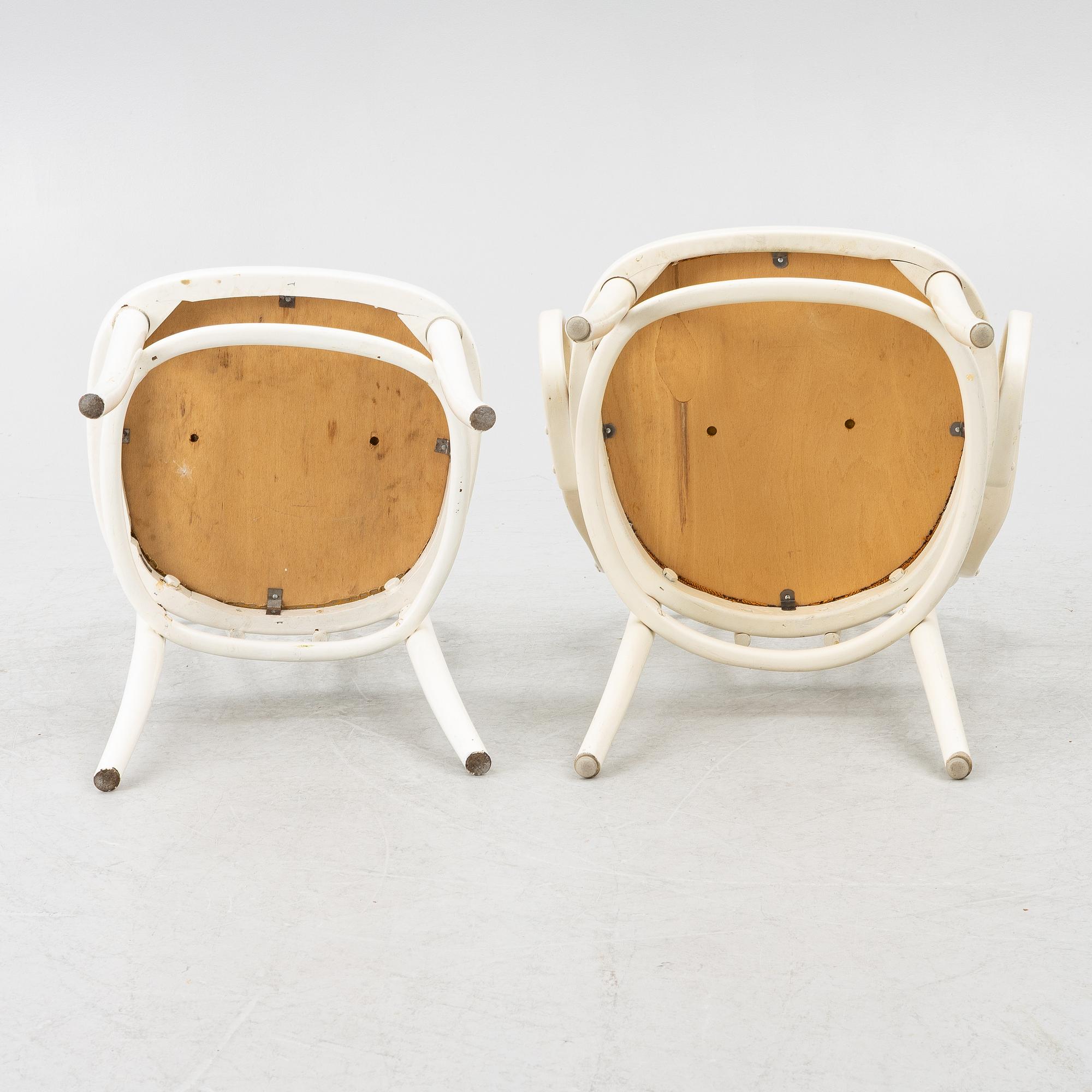 Stolar, 6 st, Gemla, 1900-talets andra hälft.