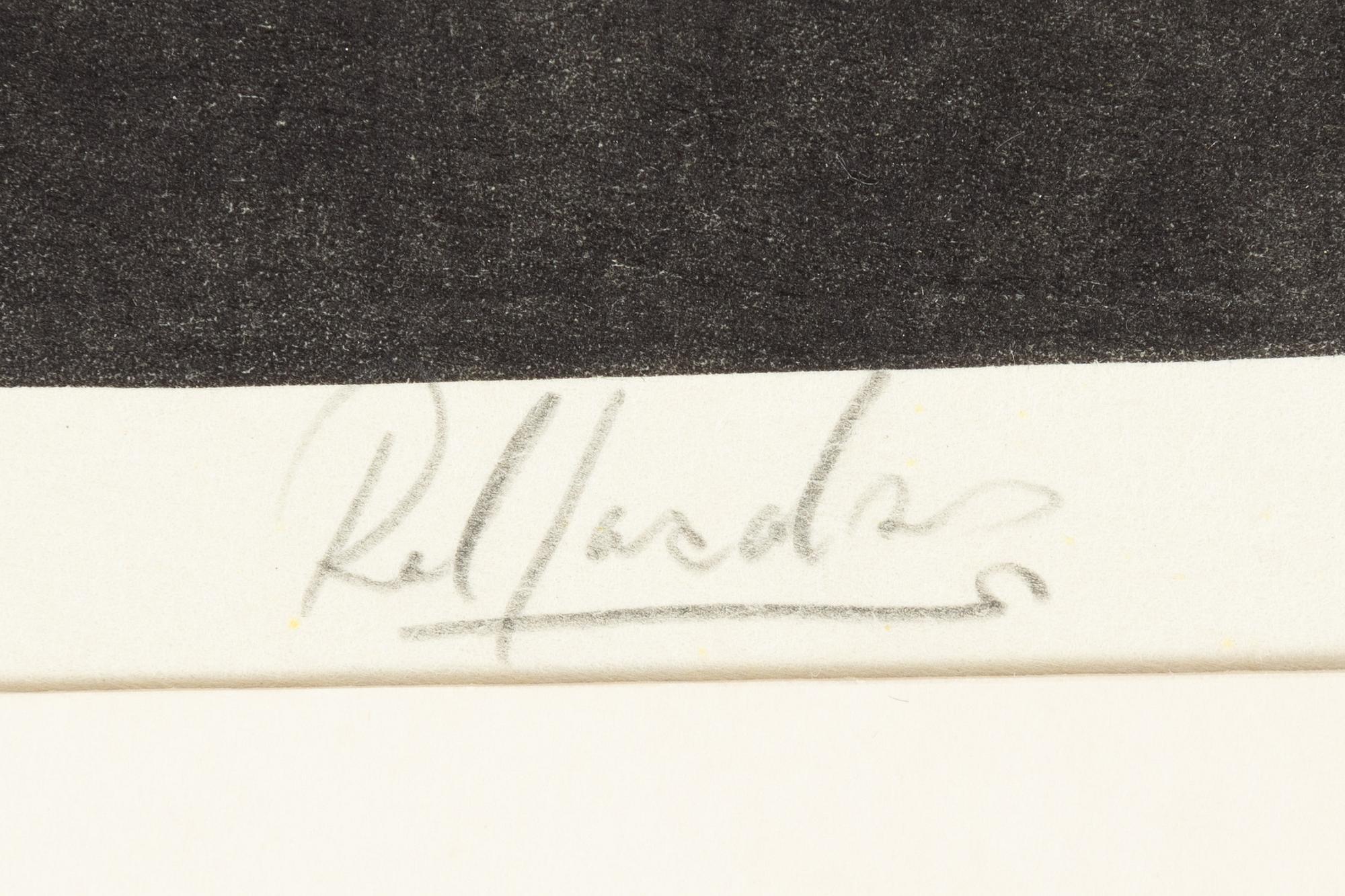 Robert Jacobsen, grafiskt blad, signerad och numrerad 2/25.