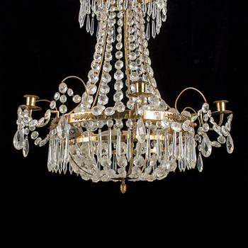 LJUSKRONA, empirestil, omkring 1900-talets mitt.