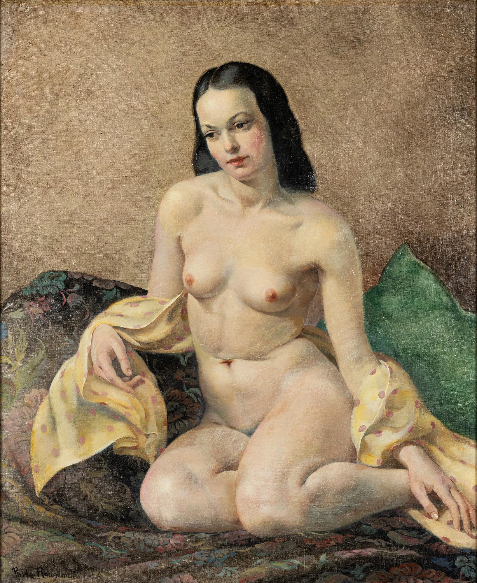 Philippe de Rougemont, Sittande modell.