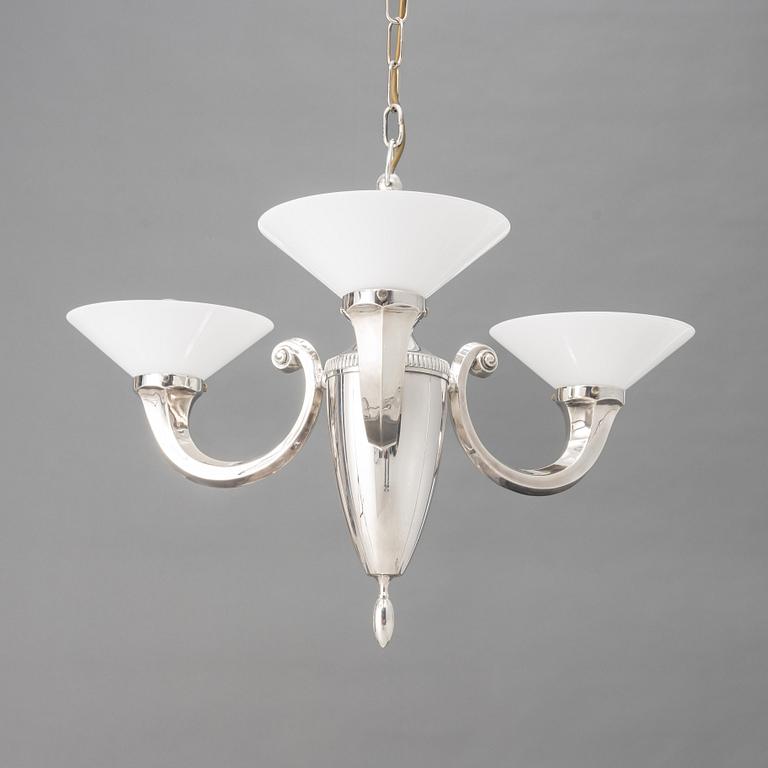 C.G. Hallberg, a ceiling lamp, Stockholm, 1920s/30s.