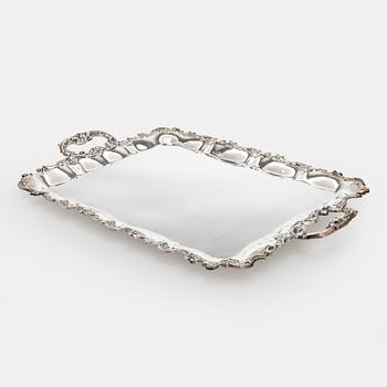 Tarjotin, hopeaa, Kultakeskus, Hämeenlinna 2008.