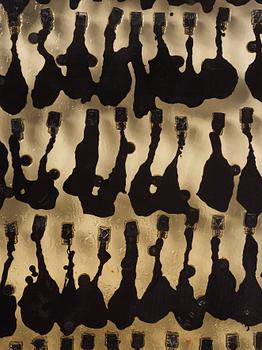 Arman (Armand Pierre Fernandez), Accumulation with ink bottles.