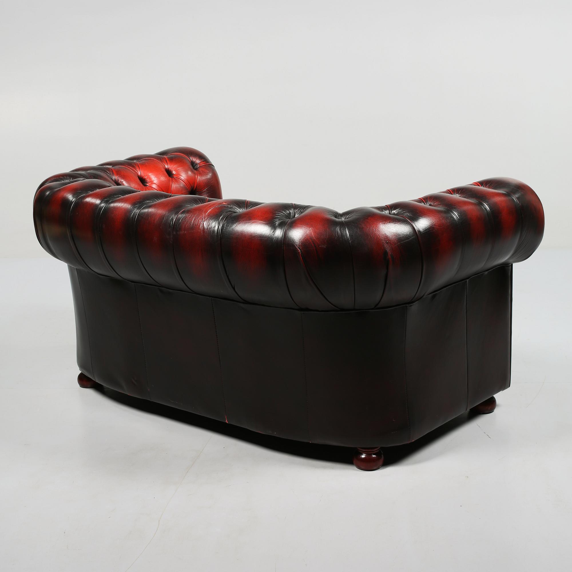 SOFFA, Chesterfield-modell, 1900-tal.