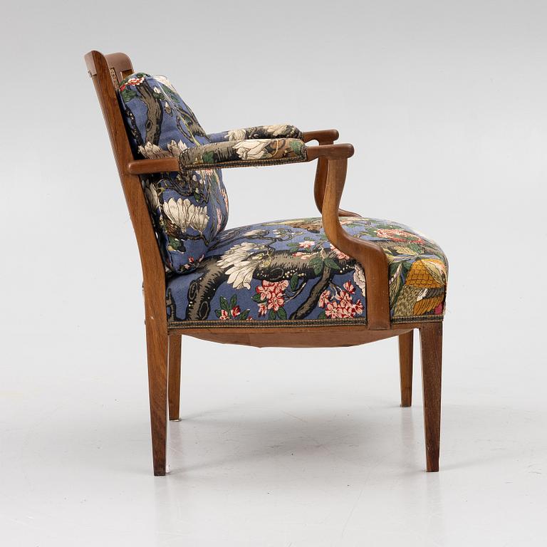 Josef Frank, a model 969 armchair, Firma Svenskt Tenn, Sweden.
