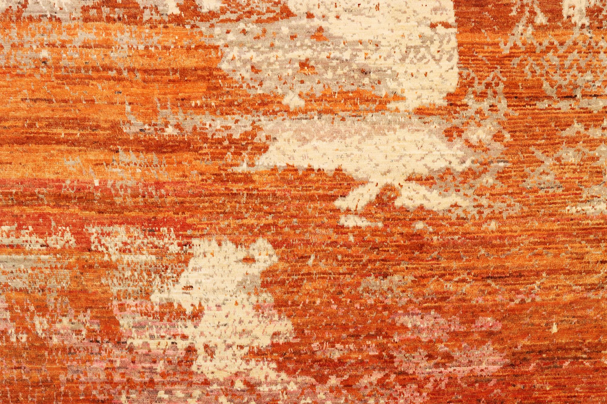 A Moroccan carpet, c. 297 x 249 cm.