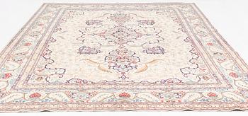 A Semi Antique Keshan carpet, c. 406 x 280 cm.