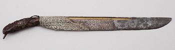 KNIV, orientalisk, 1700-/1800-tal.