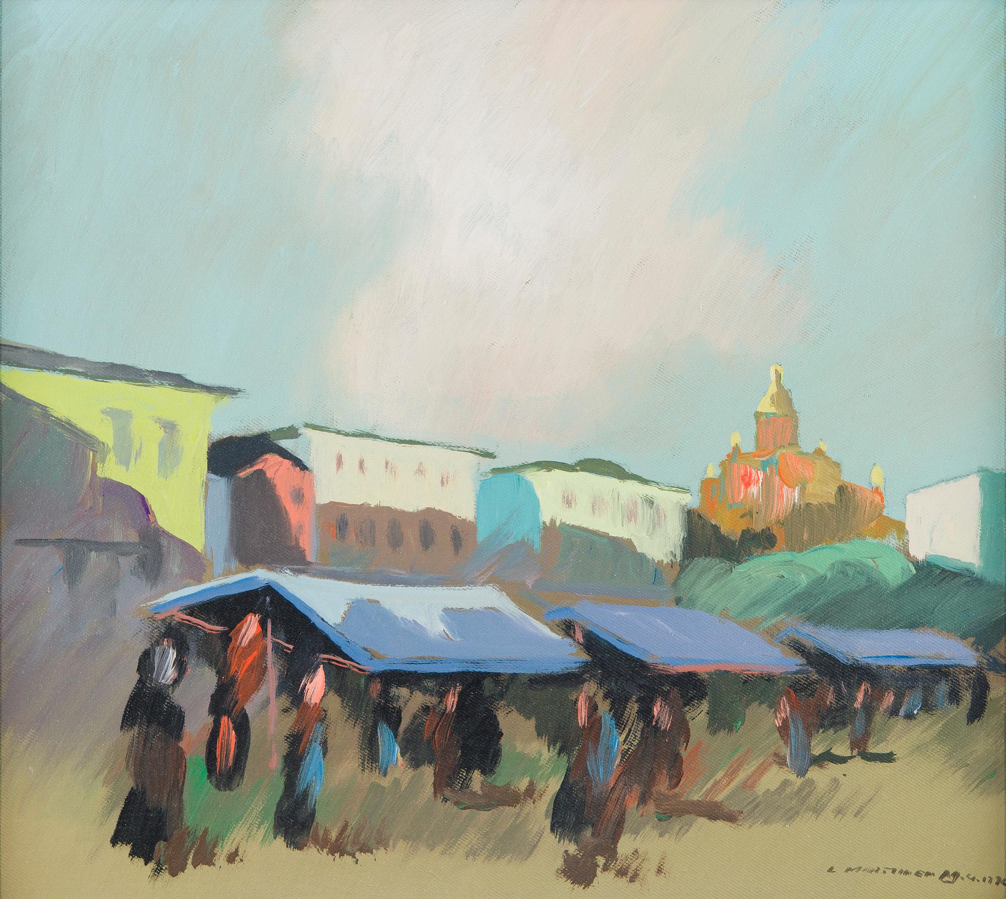 Lasse Marttinen, At the Market Square.