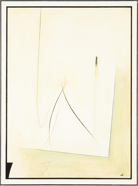 Albert Johansson, oil on panel, signed. Dated 1982-83 verso.