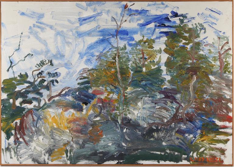 BERNT FRANCKIE, olja på duk, sign o dat 71.