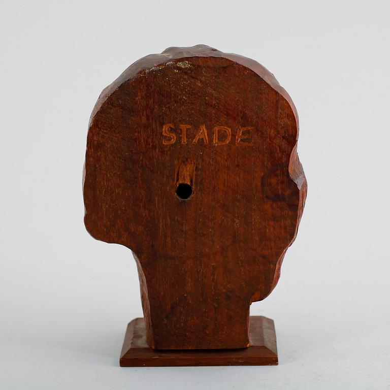 SKULPTUR, skuret trä, 1900-talets första hälft.