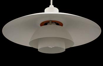 A 'PH lamp' ceiling light by Poul henningsen, second half of the 20th century.