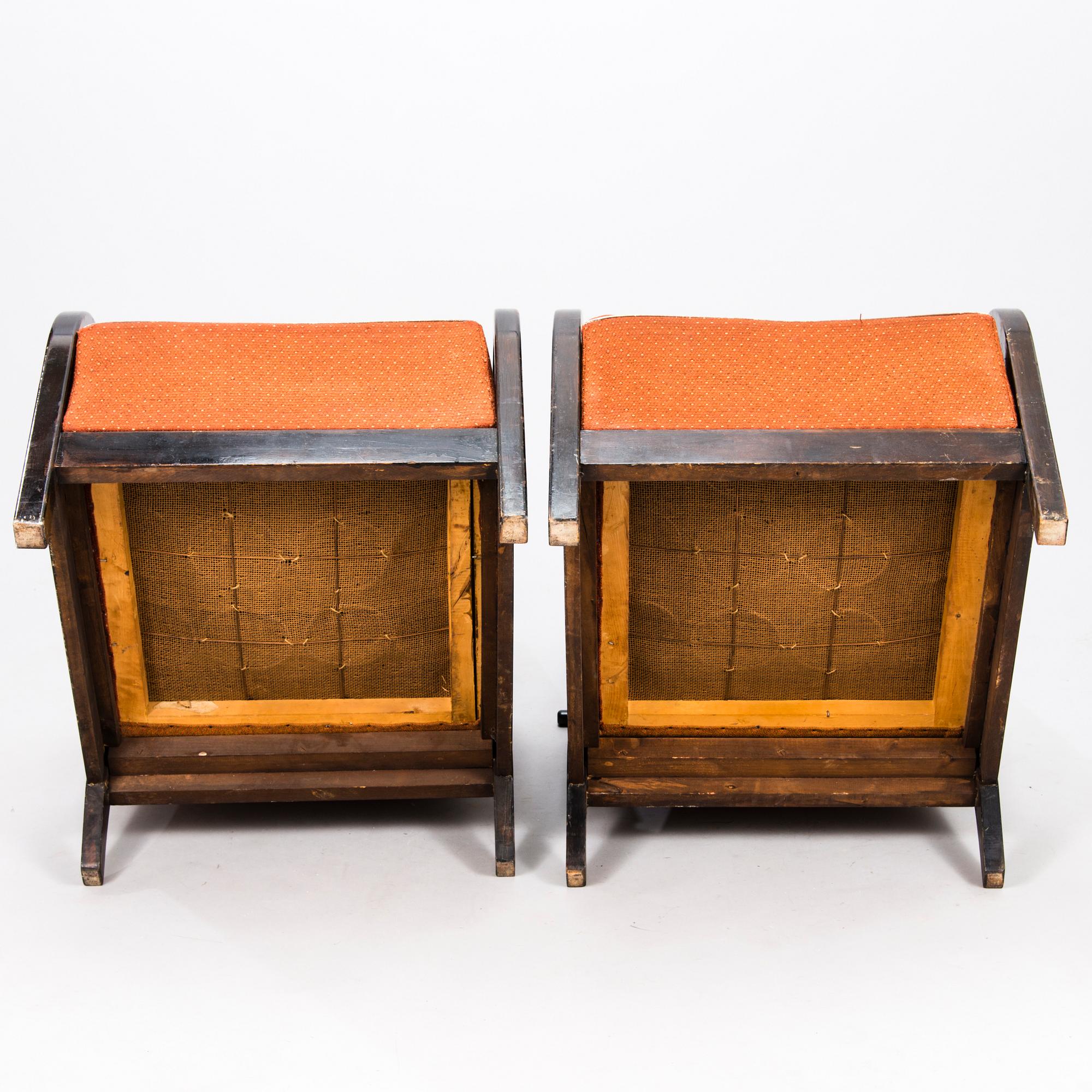 A 1930's 'Mainio' armchairs for Asko Finland.