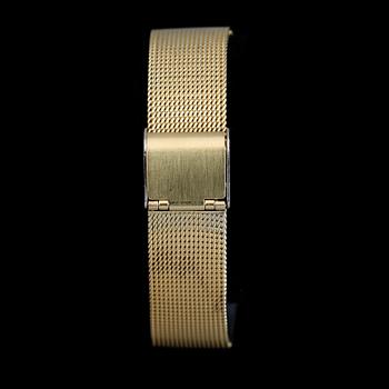 ARMBANDSUR, guld på stål, Hudson Calendar Automatic.