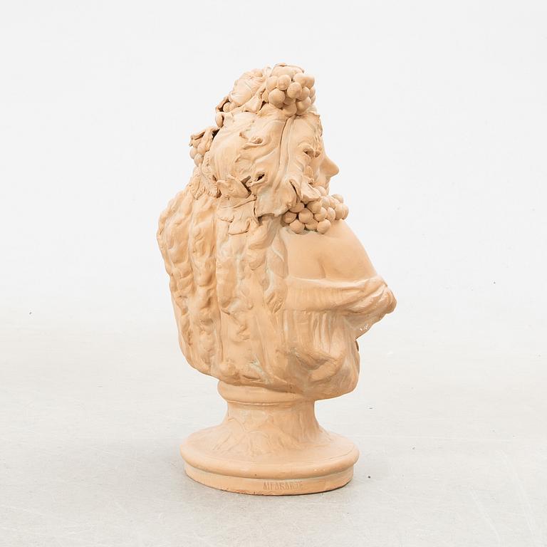 Decorative sculpture Bacchante mid/second half of the 20th century.
