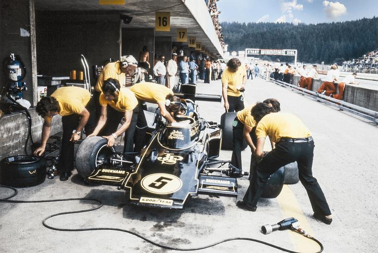 Kenneth Olausson, "Ronnie Peterson in Lotus 72 – Zeltweg 1975".