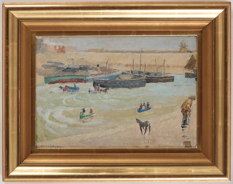 Carl Wilhelmson, "Regn" (St Ives, Cornwall).