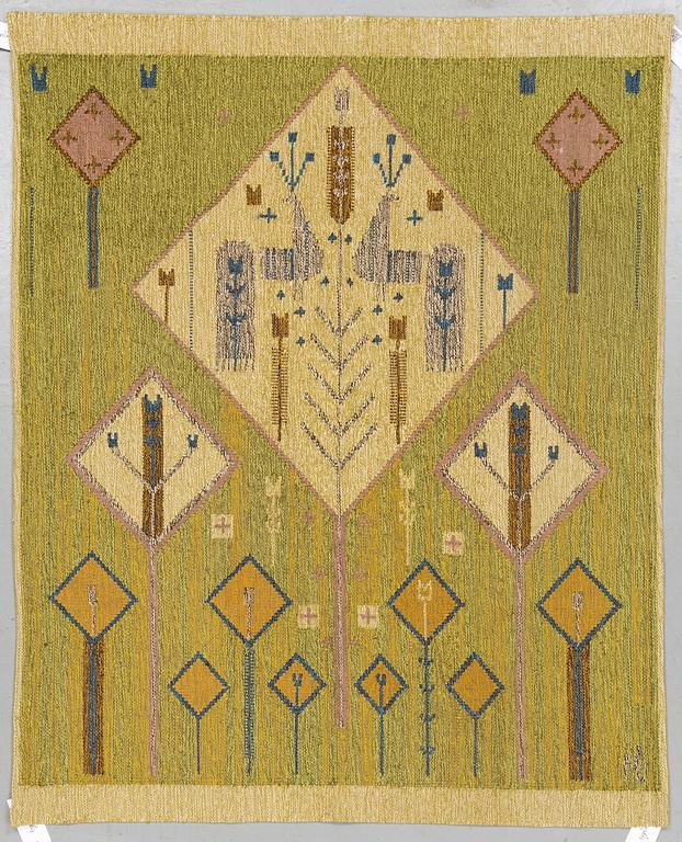 MATTO, A RUG/A TAPESTRY, flat weave, ca 156,5-159 x 117-119 cm, Poland second half of the 20th century.